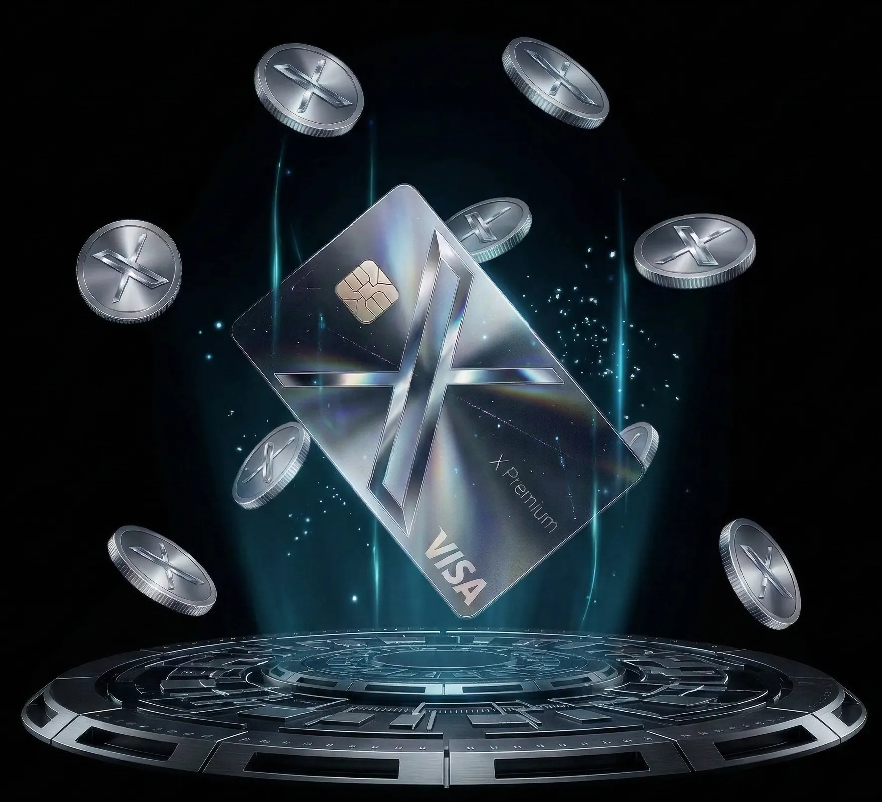 xMoney app and card preview